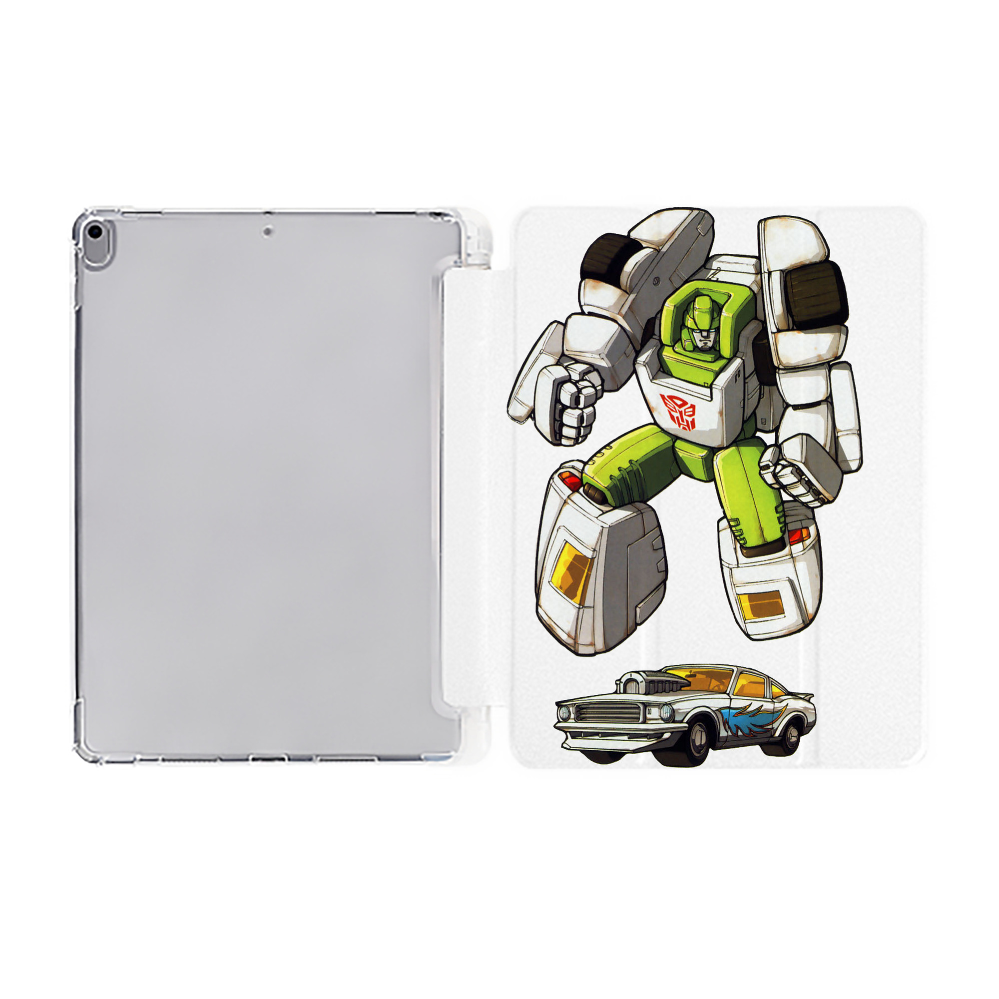 （画像用）  IPad ケース ペン収納付き 三つ折りスタンド PUレザー×シリコン 対応機種9.5/10.5/10.9インチ